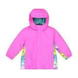 CMP Child Jacket Fix Hood, uniseks, Purple Fluo-Acqua, 98