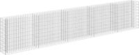 vidaXL Gabion plantenbak verhoogd 450x30x90 cm gegalvaniseerd staal