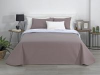 Estoralis AVA Omkeerbaar Boutí-dekbed Wit/Taupe 230 x 270 cm