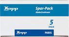 Kopp 402520010 Frame Profi Pack afdekframe 2-voudig, zilver