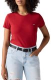 Levi's Batwing Perfect Tee T-shirt à manches longues, à manches courtes, femme, brodé, XS