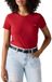 Levi's Batwing Perfect Tee T-shirt à manches longues, à manches courtes, femme, brodé, XS