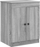 vidaXL Badkamerkast Grijs Sonoma 54 x 41 x 70 cm Bewerkt hout