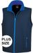 Result Grote maten softshell casual bodywarmer navy blauw voor heren