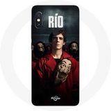 Maniacase Etui voor Xiaomi Redmi Note 5 AI Dual Camera La casa de papel Rio Masque