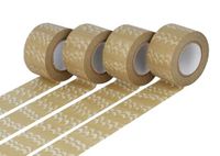 Classiky Set met 4 Masking Tape Washi Golf koffie 30 mm x 15 m.