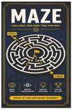 Maze Puzzle Book for Kids, Teens & Adults: 100 Fun and Challenging Mazes to Boost Focus, Problem-Solving Skills, and Brain Power