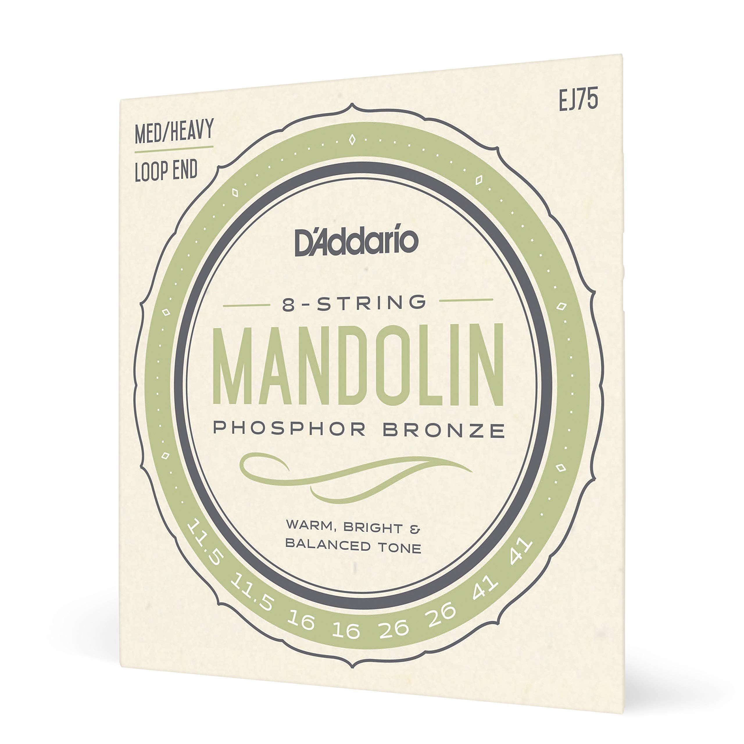 D'Addario EJ75 - Snaren voor mandoline