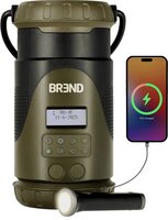 BREND BR-2245 Noodradio met Lantaarn en Afneembare Zaklamp - FM/ DAB+ Radio - Bluetooth - USB-C - Powerbank - Waterdicht - SOS-functie