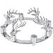 Adventskranz Anesa; 27.5 cm (Ø); silber