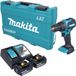 Makita DHP 490 RTK perceuse-visseuse à percussion sans fil 18 V 65 Nm sans balai + 2x batterie 5,0 Ah + chargeur + grande valise