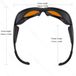 Markenlose Laserschutzbrille OD 6+ 190nm-490nm UV- und Blaulicht - 405nm 445nm 450nm 473nm Laser