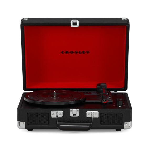 Crosley CR8005F-BK - Draaitafel met riemaandrijving - Zwart/Rood - Bluetooth