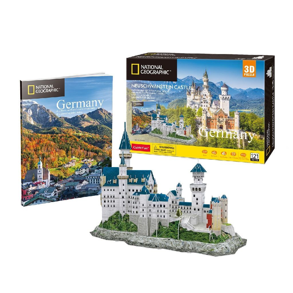 CubicFun 3d Puzzel Neuschwanstein Castle