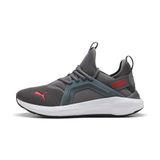 Puma Softride Enzo 5 Hardloopschoenen Mannen Laag Cool Dark Gray-For All Time Red-Puma White Maat 46