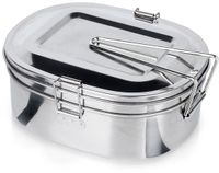 Merkloos Redcliffs Lunchbox Roestvrij staal 1,2 L