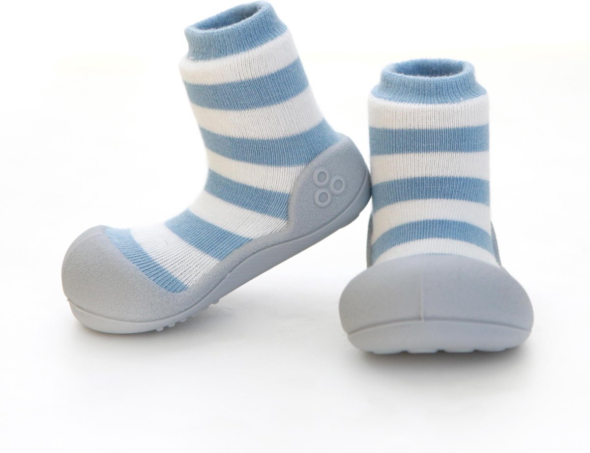 Attipas Natural Herb blauw babyschoenen sloffen maat 21 5