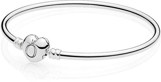 PANDORA Armband Bangle zilver Logo 19 cm 596268