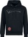 Pokémon Heat Logo - Black On Black Heren Trui met capuchon - zwart - S