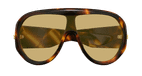Bottega Veneta BV1345S 002 99 Lunettes de soleil unisexe havane masques marron 99mm