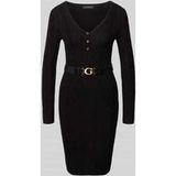 GUESS Gebreide jurk 'YUKI' zwart