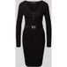 GUESS Gebreide jurk 'YUKI' zwart