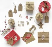 Folia Classic 44-delige cadeaupapier accessoires set voor Kerstmis