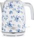 Laura Ashley Elektrische Waterkoker 1,7L - 2200W - RVS - Draadloos - China Rose