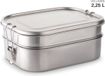 Weis Lunchbox Met Afdichting, 1.25 Liter + 1 Liter