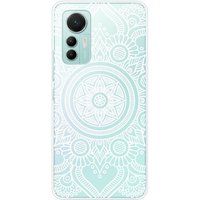 1001 coques Xiaomi Mi 12 Lite mandala blanc bedrukt siliconen hoesje