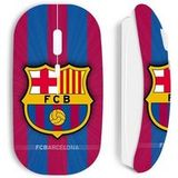 FC Barcelona Witte draadloze muis met logo