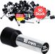 Kalitec 50 stuks AE2518SW adereindhulzen geïsoleerd 25mm² 18mm lang zwart