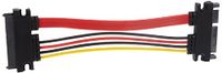 PremiumCord SATA-verlengkabel, SATA 22pin / M - SATA 22pin / F