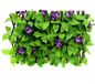 Sans marque Haie artificielle - Brise-vue - Décoration extérieure - Résistant aux UV - 40 cm x 20 cm - Violet
