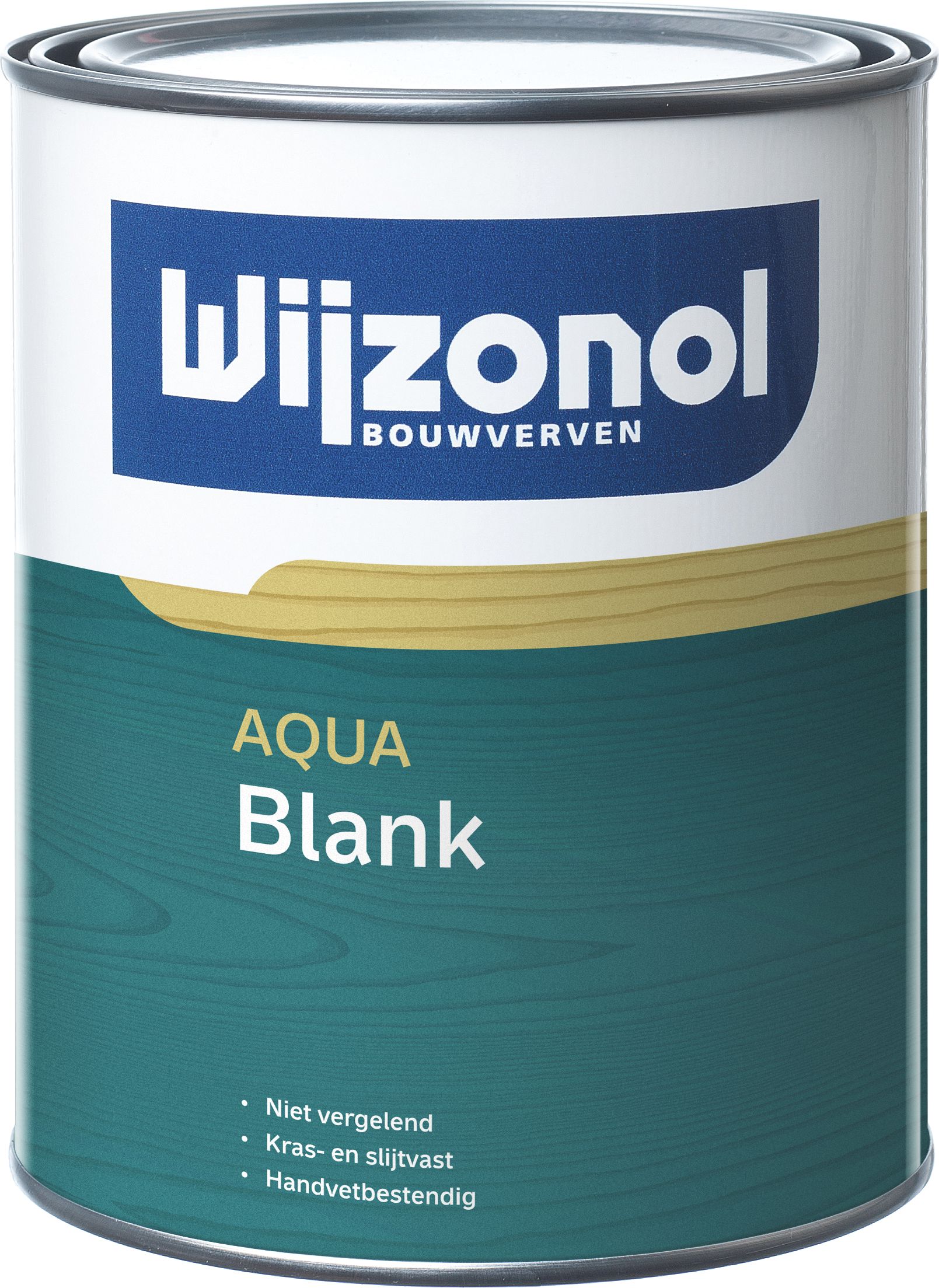 Wijzonol Aqua Zijdeglanslak Transparant Blank 1 L