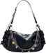 Desigual Gravity Xela Maxi Shoulder Bag Black zwart