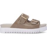 ILSE JACOBSEN HORNBÆK Ilse Jacobsen Tulip1165re Fossil Maat: 39 | Slippers Outlet | Dames | Beige