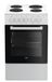 Beko FSS56000GW - Elektrisch fornuis - 50 cm - Zwart/Wit