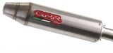 GPR Exhaust Systems Deeptone ATV Can Am Maverick X3 Turbo Buggy 17-20 Slip On Uitlaatdemper Zilver