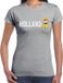 Bellatio Decorations Verkleed shirt dames - Holland - grijs - supporter - themafeest - Nederland XS
