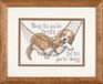 Dimensions HET Goede Leven Dimensions - The Good Life 65058 - Knutselwerk voor volwassenen - Aida canvas met 14 draden - 17,8 x 12,7 cm