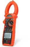 Maxwell HomeShopXL Digitale AC/DC-stroomtang - True RMS - Grote verlichte LCD - Niet-contact spanningsdetectie - Geheugenfunctie - Automatische uitschakeling - Meetbereik tot 1000 V/1000 A - Incl. meetsnoeren, temperatuursensor, draagtas en batterijen [25602B]