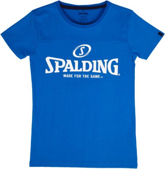 Spalding Essential Logo T-Shirt Dames - Royal - S