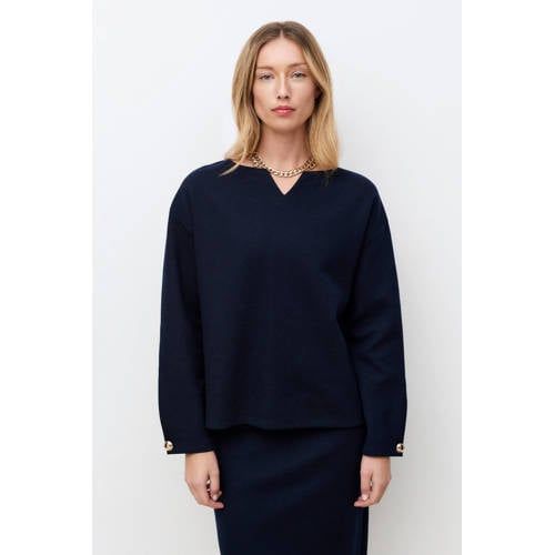 Caroll pullover marineblauw