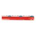 Opti P60-35-00725 ritssluiting, polyester, 00725 rood, 35 cm