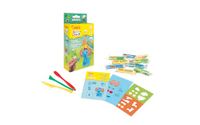 Jovi - Play&Fun JURASSIC Dinosaurus boetseerklei, 10 tabletten à 15 g, 2 snijsjablonen en 3 modelleergereedschappen, geschenken en knutselen voor kinderen vanaf 3 jaar