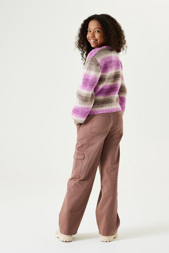 GARCIA Meisjes Trui Bruin - Maat 140/146