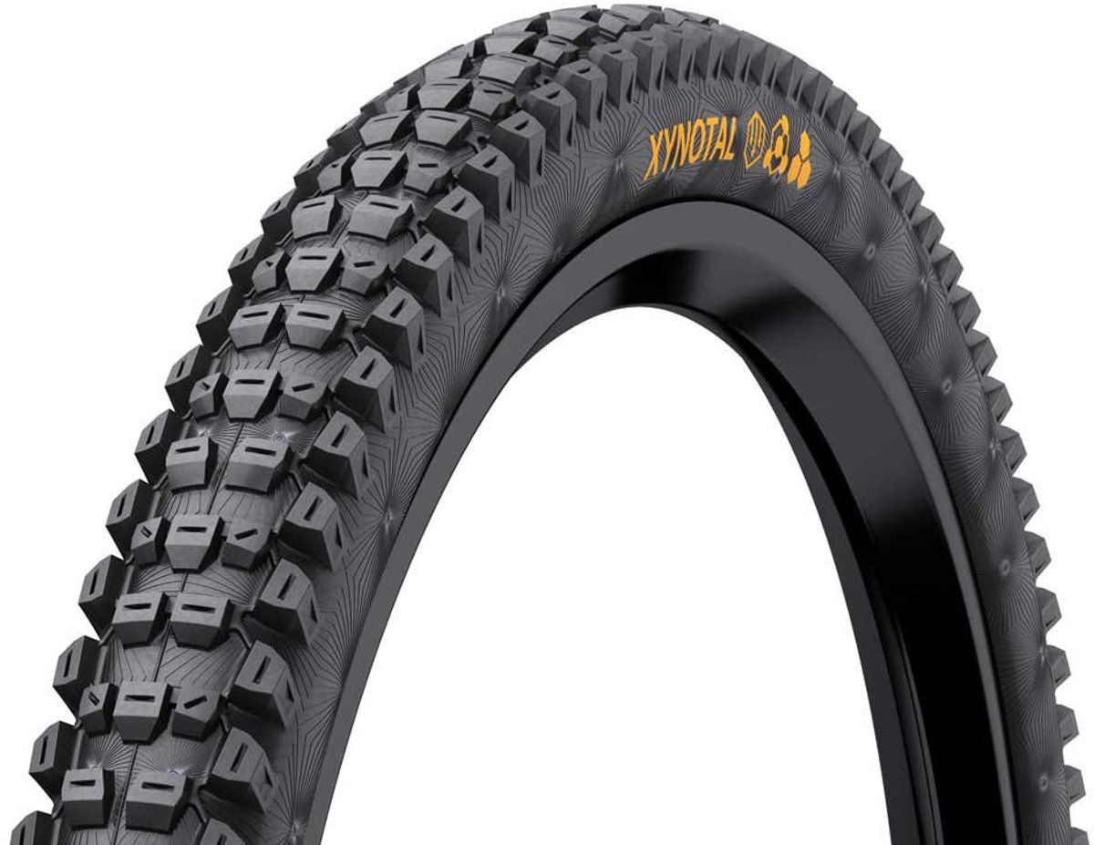 Continental - Continental 60-584 Xynotal Downhill SuperSoft (27,5 x 2,40 inch) Zwarte Skin Opvouwbare Band - 1 stuk