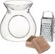 Ideas 4 Seasons Amberblokjes/geurblokjes cadeauset - Sandelhout