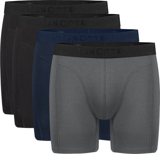 Ten Cate Basics long shorts mix 4 pack voor Heren | Maat M
